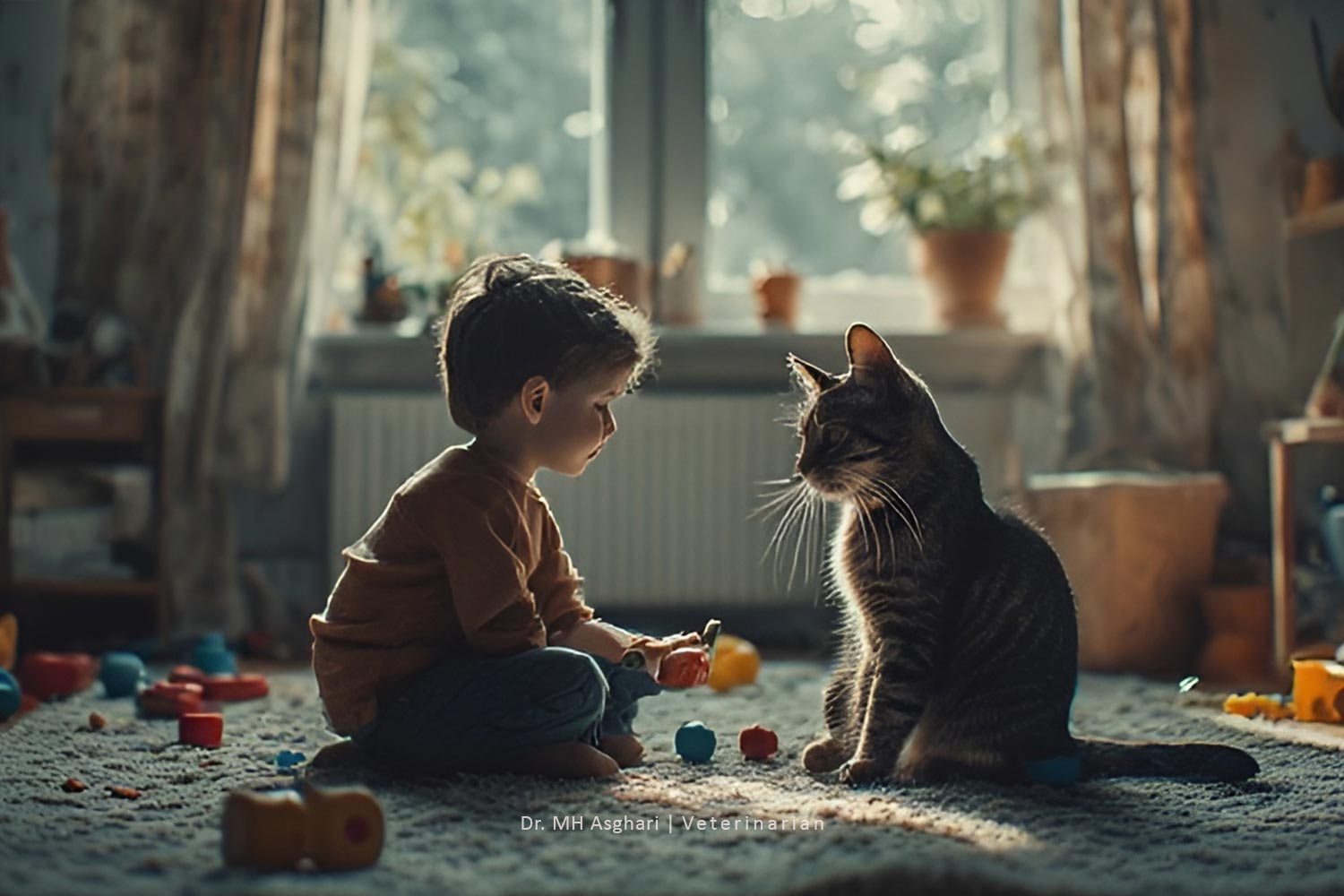نژاد گربه مناسب کودکان | right cat breed for children